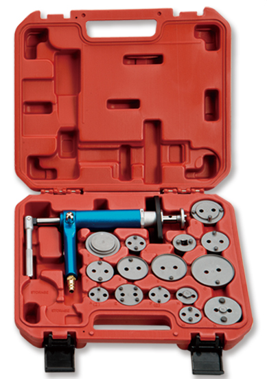 Air Powered Brake Caliper Wind Back Tool Set Air Powered Brake Caliper Wind Back Tool Set