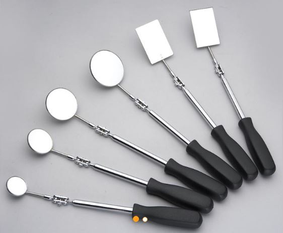 Professional telescoping inspection mirror