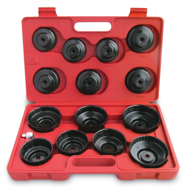 15 PC CUP TYPE OIL FILTER WRENCH 15 PC CUP TYPE OIL FILTER WRENCH
