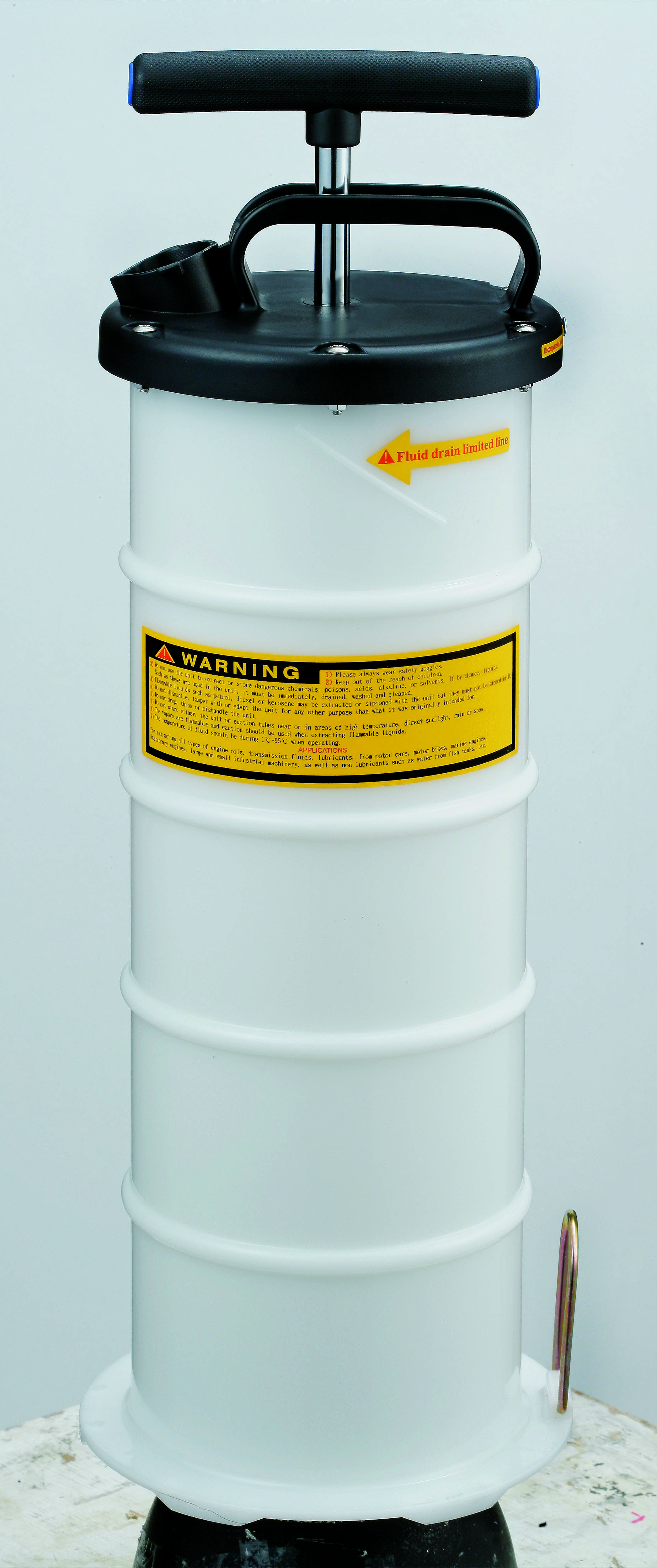 6.5 L HAND OPERATION FLUID EXTRACTOR 6.5 L HAND OPERATION FLUID EXTRACTOR