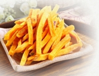 Original-flavor vacuum-fried yam chips
