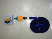 Timer with Elastic Garden-hose with Timer