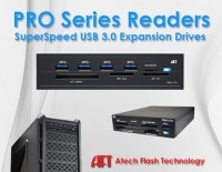 Atech Flash Technology Pro系列USB3.0嵌入式内接读卡机