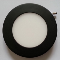 Black Circular LED Ultra-slim Ceiling Panel Light (6W-18W) Black Circular LED Ultra-slim Ceiling Panel Light (6W-18W)