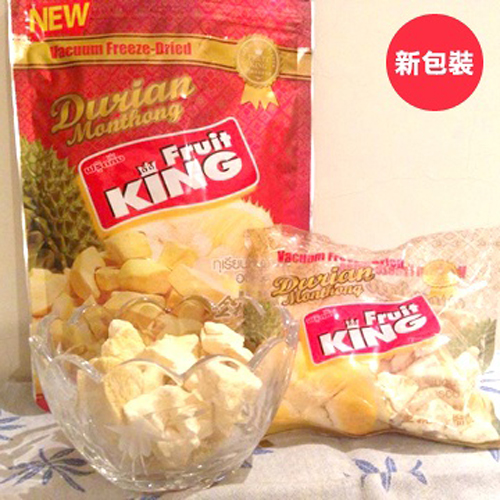 Freeze-dried durian slices Freeze-dried durian slices