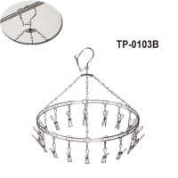 Stainless-steel Clothes Rack (Round)