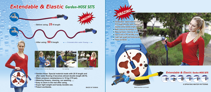 Extendable & Elastic Garden Hose