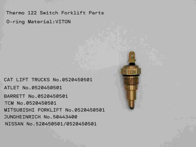 Forklift temperature switch