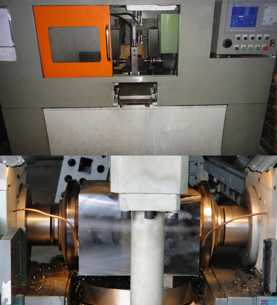 CNC dual-head milling machine
