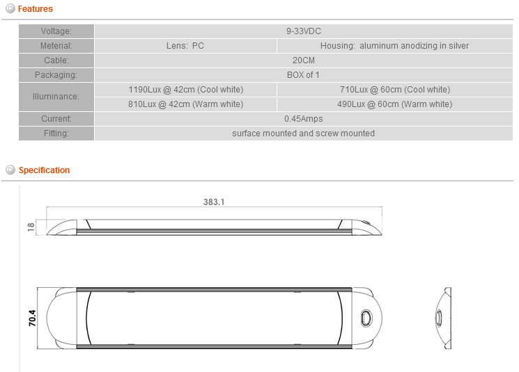 LED Interior Light LED Interior Light