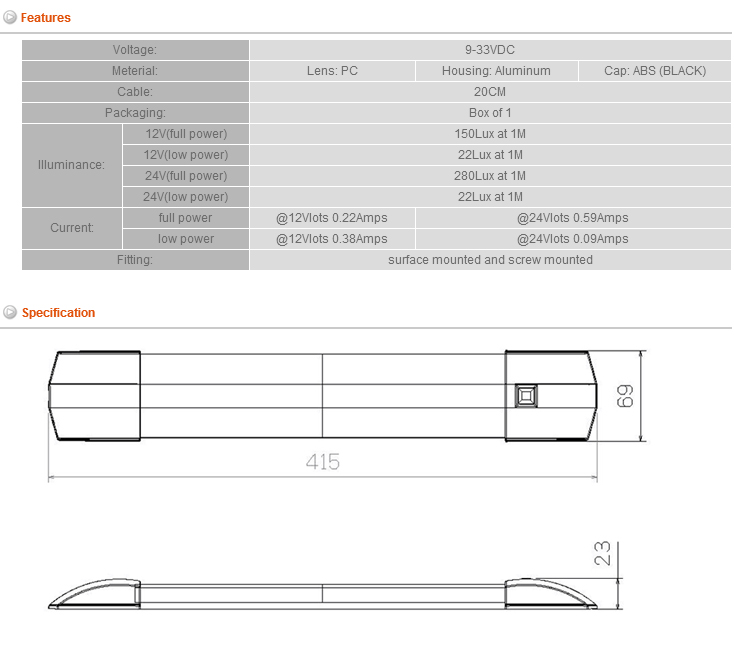 Auto Interior Light