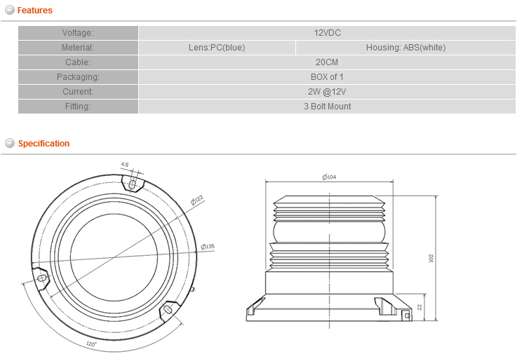 Car Strobe Beacon