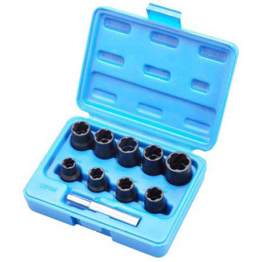 10PCS 1/2 Sockets Set / Ratchets, Accessories