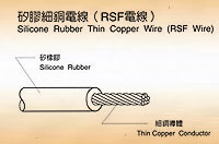 矽胶细铜电线(RSF电线)