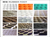 Various rubber foot pads