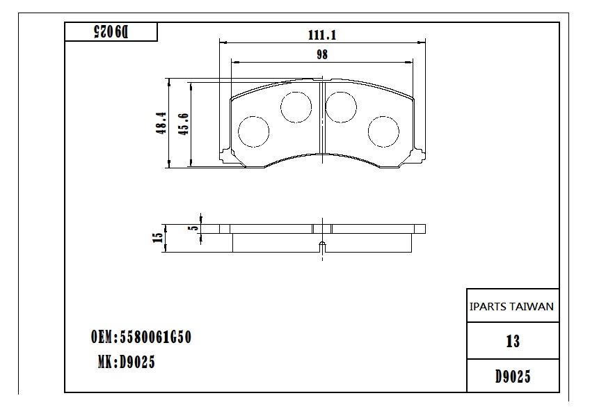 BRAKE PAD-SUZUKI BALENO & CULTUS