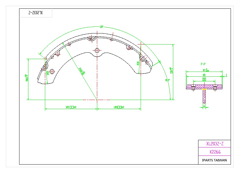 BRAKE SHOE-TOYOTA