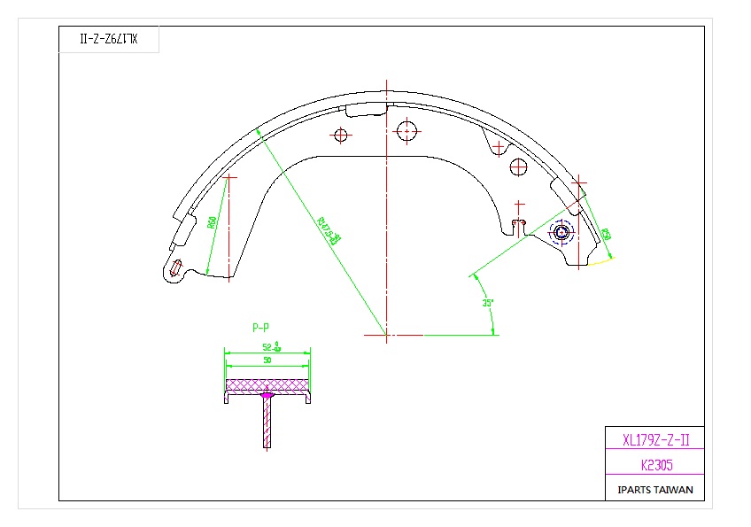 BRAKE SHOE-TOYOTA BRAKE SHOE-TOYOTA