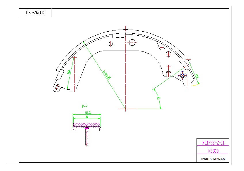 BRAKE SHOE-TOYOTA