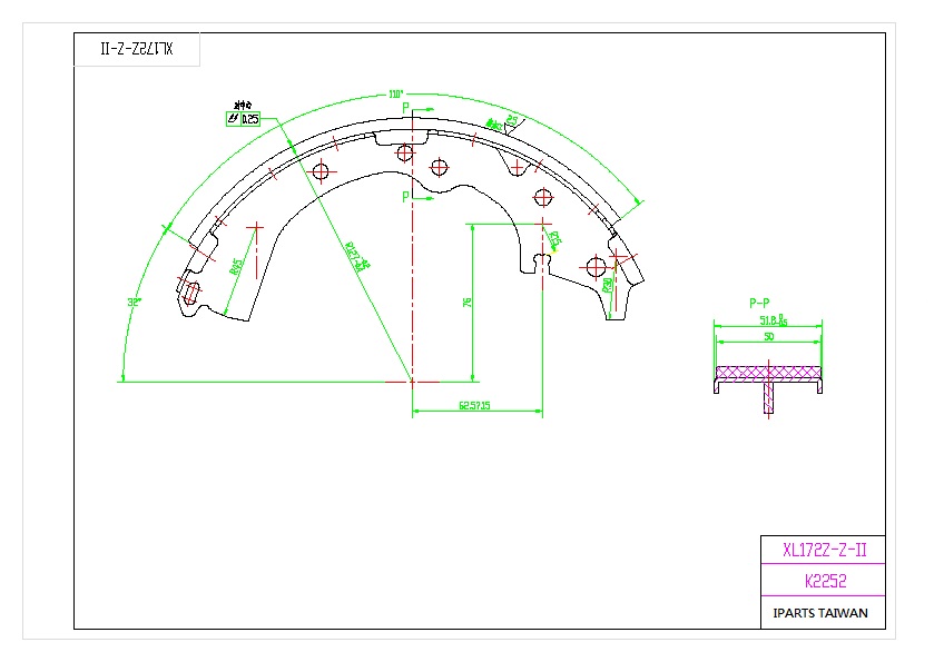 BRAKE SHOE-TOYOTA