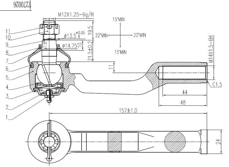 TIE ROD END TIE ROD END