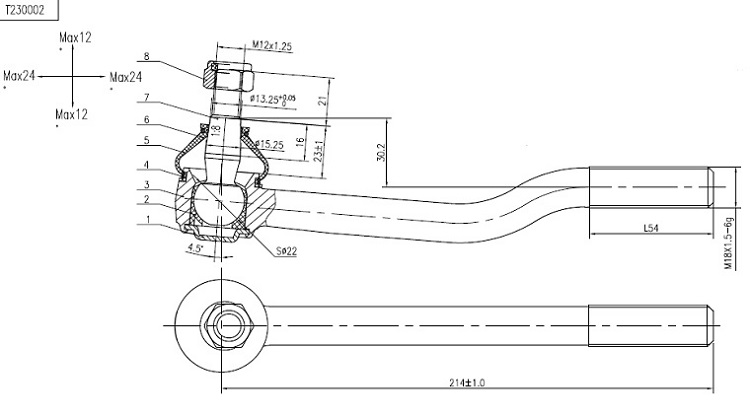 TIE ROD END TIE ROD END