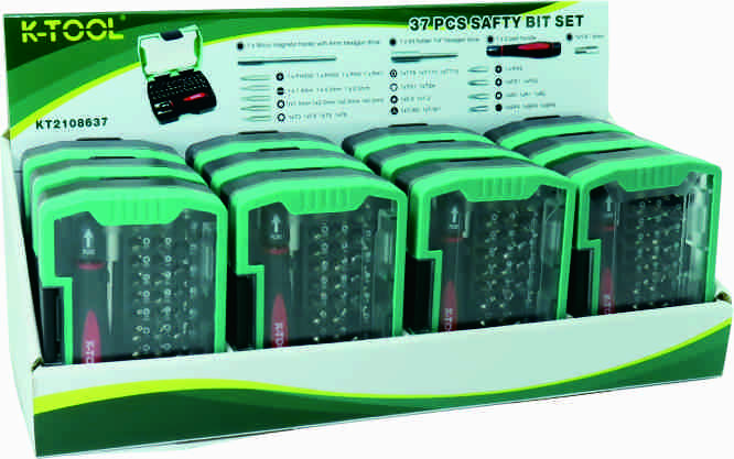 37 - PIECE SAFTY BIT SET