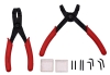 2PCS SNAP RING CIRCLIP PLIERS + 8PCS TIPS