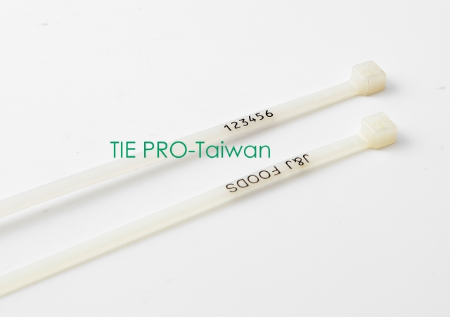 Printed cable tie Printed cable tie