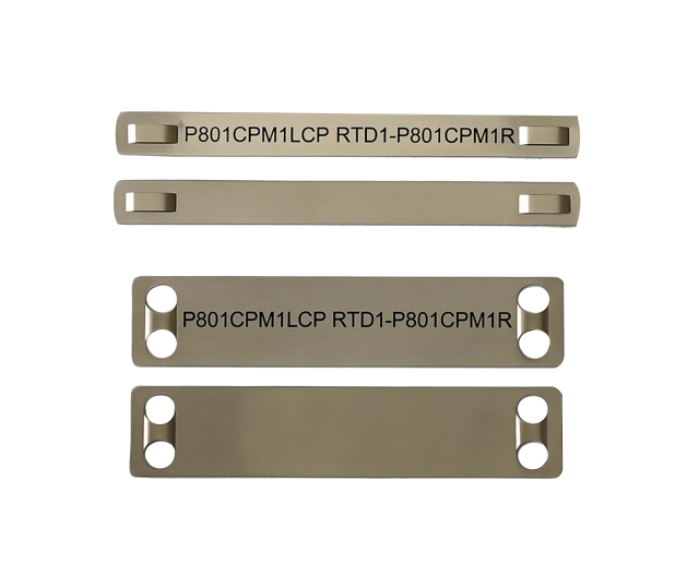 316 S.S. Marker Plate with laser printing