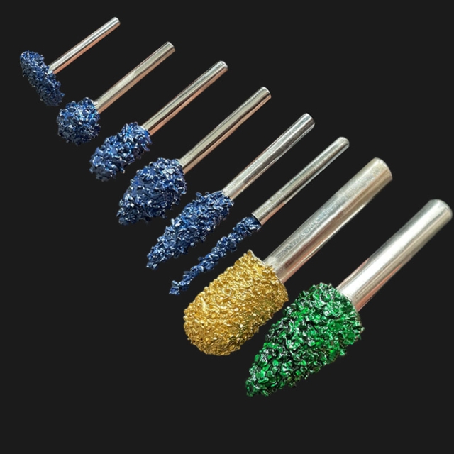 Brazing mounted points Brazing mounted points