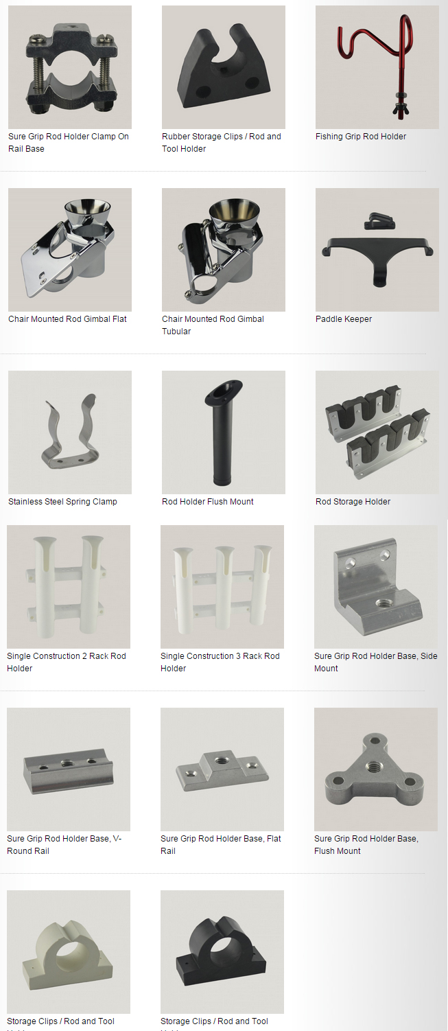 Rod Holder & Clips Rod Holder & Clips