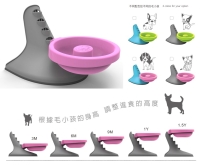 宠物可调式慢食碗-克莱迷 宠物可调式慢食碗-克莱迷