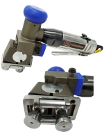 Crimp on flange tool Crimp on flange tool