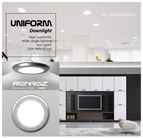 RENRGIZ Uniform Full Moon Downlight