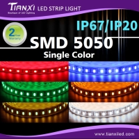 Waterproof SMD 5050 LED Flexible Light Strip-Single Color