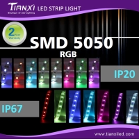 防水SMD 5050 LED软灯带- RGB