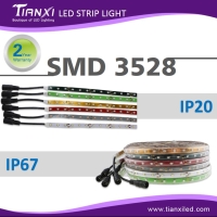 IP67 / IP20 SMD 3528 LED Flexible Light Strip