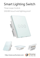 ES3 Smart Lighting Switch 3 loops
