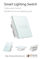 ES3 Smart Lighting Switch 3 loops ES3 Smart Lighting Switch 3 loops