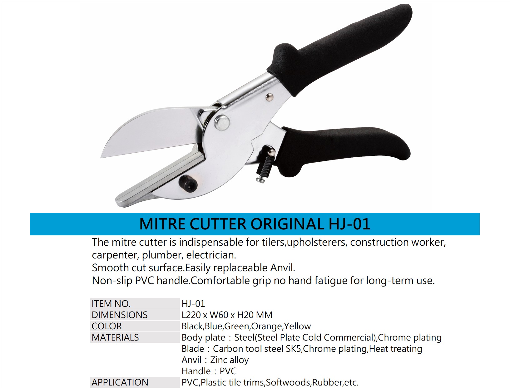 MITRE CUTTER ORIGINAL HJ-01