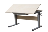 Height adjustable table frame