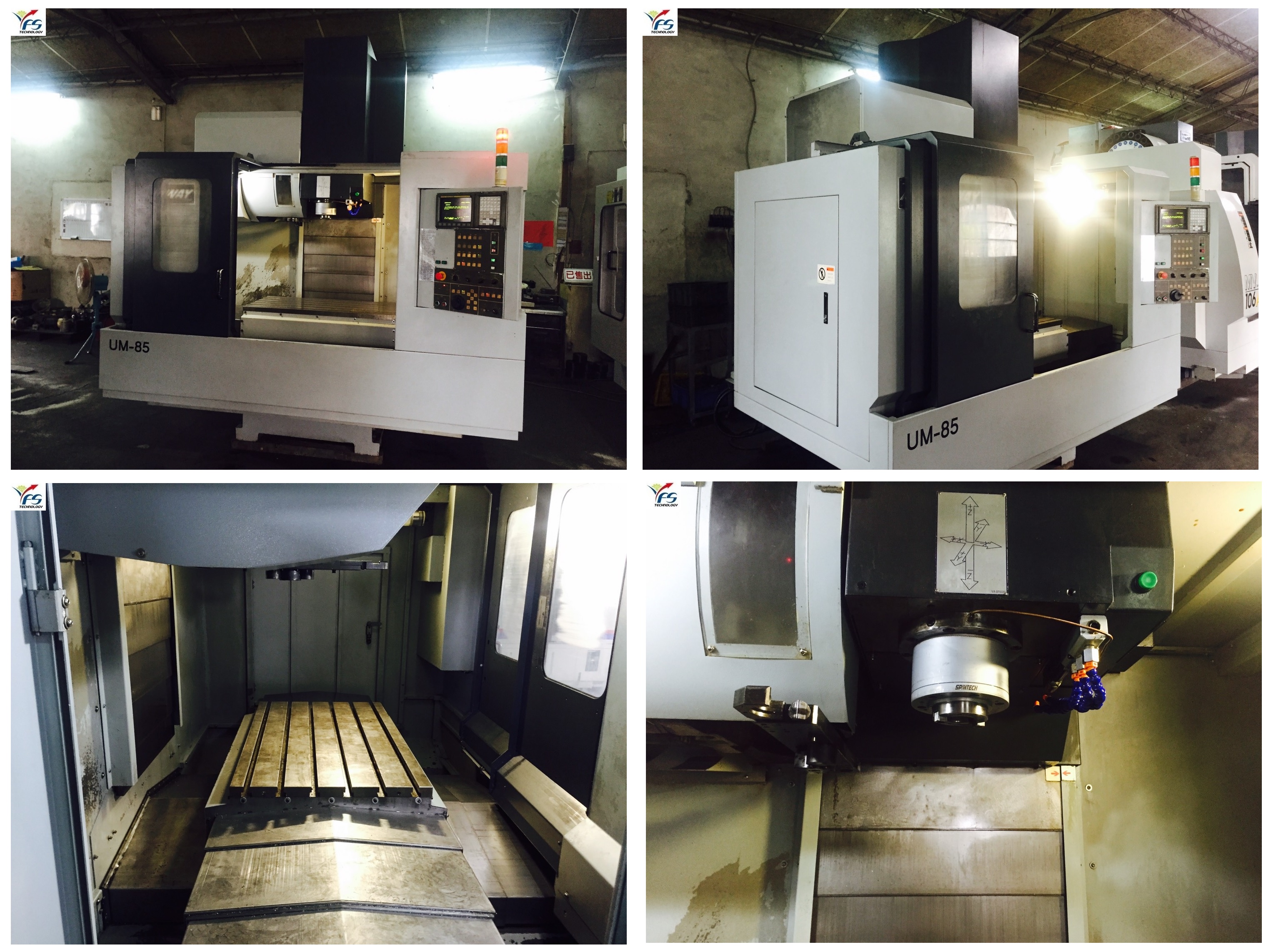 立式加工中心机,钜基,UM-85,二手机械,中古机械,铣床