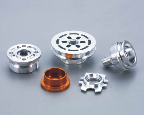 Parts processed with CNC multi-tasking turning center