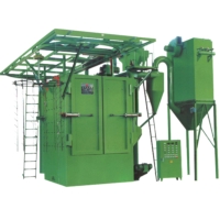 CIRCULATING HANG TYPE SHOT BLASTING M/C