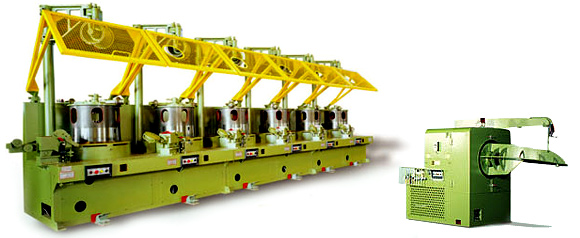 CONTINUOUS WIRE DRAWING MACHINE