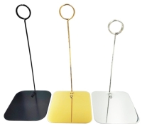 Pop Food Price Tag Display Desk Sign Clip Label Holder Cake Name Card Display Stand