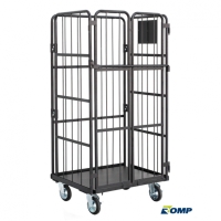 Security-type Cage Truck - Matte Black