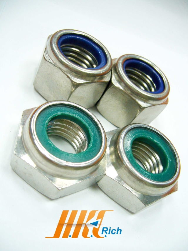 Stainless Steel Nylon Insert Lock Nuts