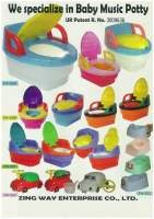 Baby music potty